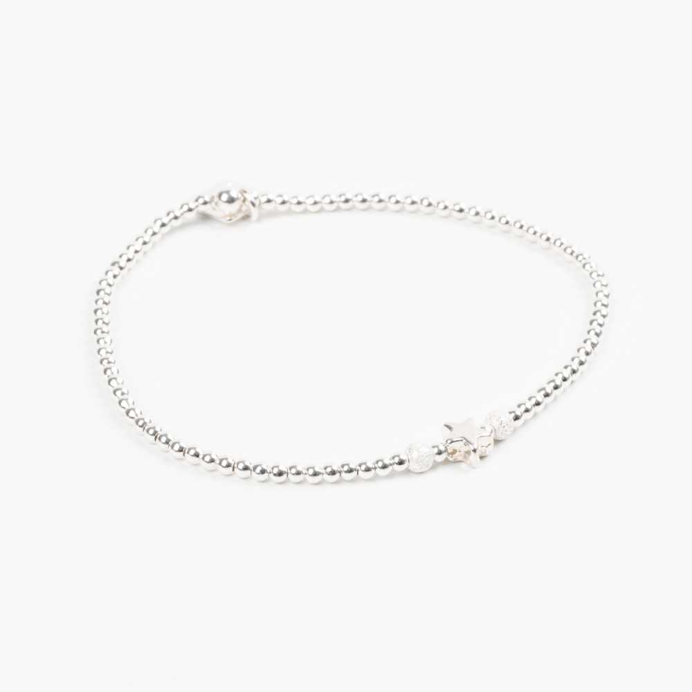 Bracelet Perle argent - Simplicité - SUBTIL