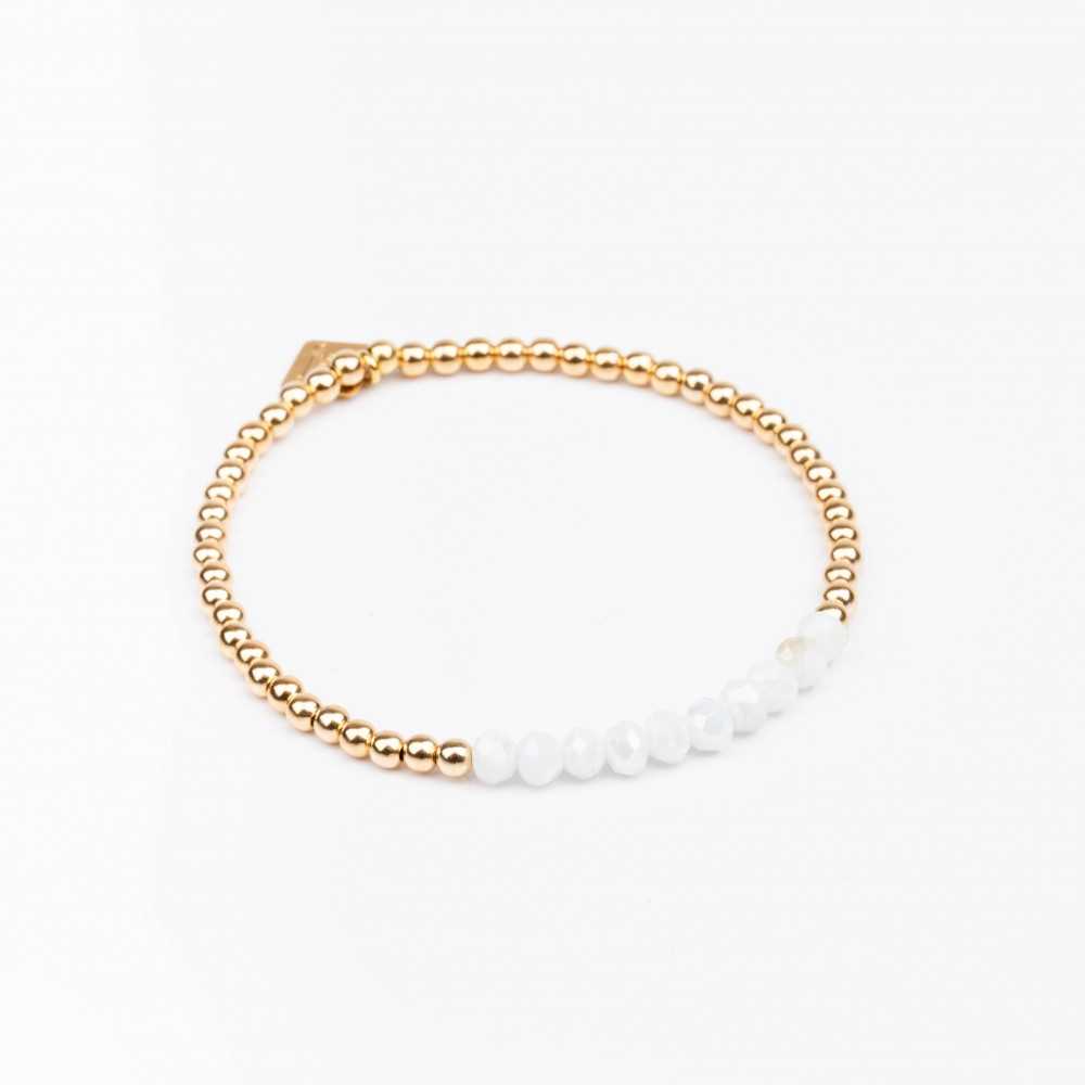 Bracelet Perle - Blanc -- INCONTOURNABLE