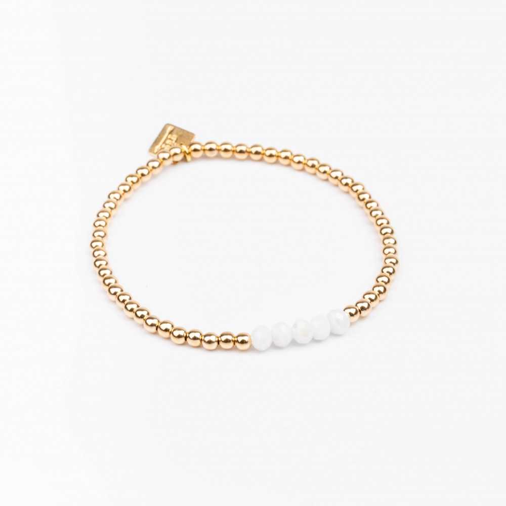 Bracelet Perle - Blanc -- INCONTOURNABLE