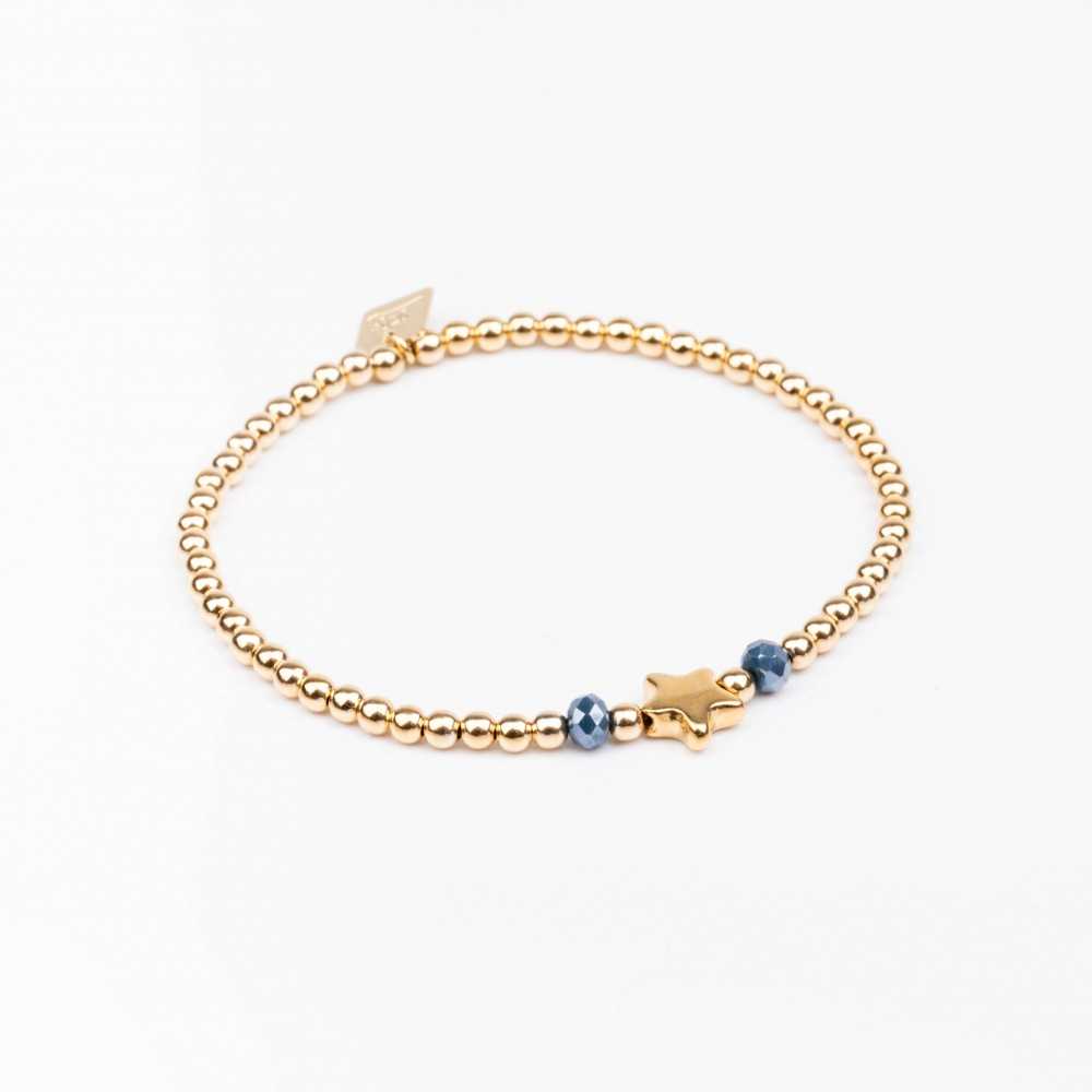 Bracelet Perle - Bleu roi - INCONTOURNABLE