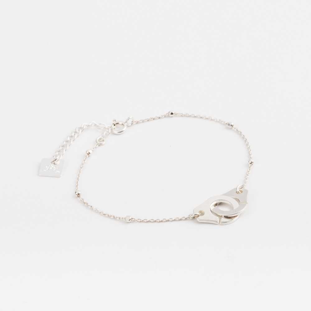 Bracelet chaine - Menotte - Argent - OSMOSE
