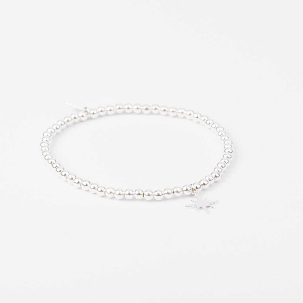 Bracelet Perle argent - Breloque- INCONTOURNABLE