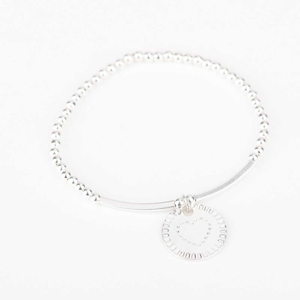 Bracelet Perle argent - Amour pampille - INCONTOURNABLE