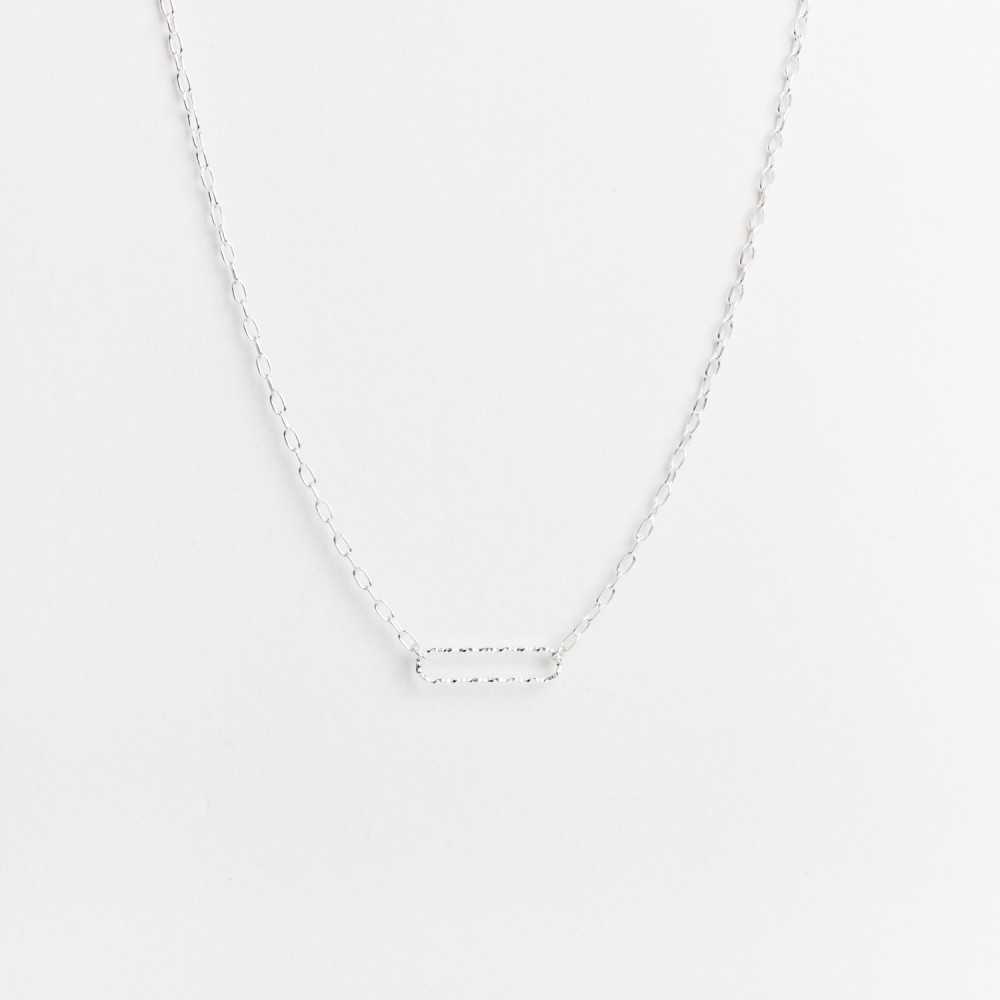 Collier - Chaine maille - Maillon - Argent - LILY
