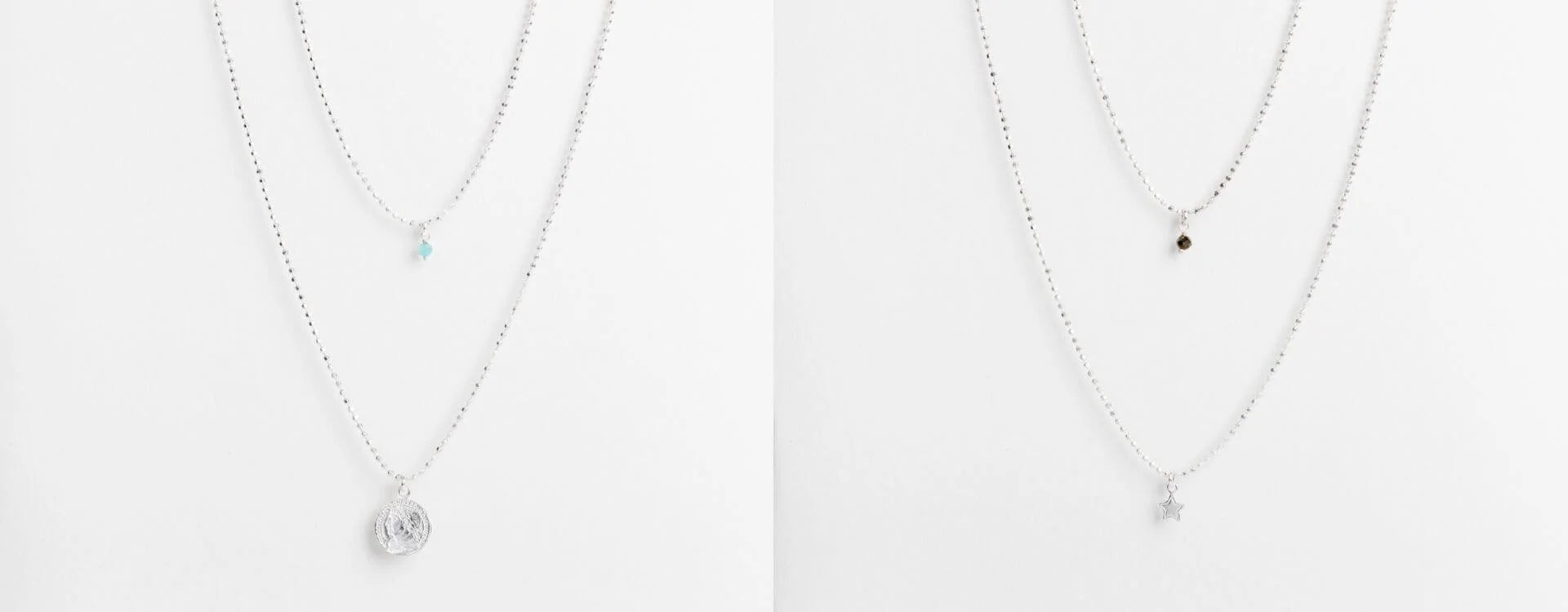 Découvrez l'Élégance Polyvalente : Le collier multirang en argent 925