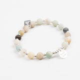 Bracelet - Pierre - Amazonite - Argent - MAYA