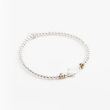 Bracelet - Perle - Cristaux - Doré - Argent 925 - INCONTOURNABLE