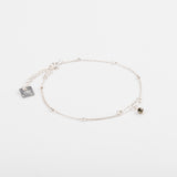 Bracelet chaîne - Épingle - Pyrite - Argent - VALENTINE