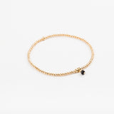 Bracelet - Perle - Pierre naturelle - Plaqué or - SUBTIL