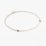 Bracelet - Perle - Cristaux - Doré - Argent - SUBTIL