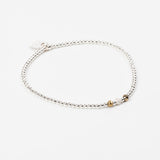 Bracelet - Perle - Cristaux - Doré - Argent - SUBTIL