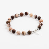 Bracelet - Pierre - Jaspe - Argent - MAYA