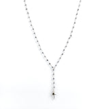 Collier - Finesse - Croix - Hématite - Argent - ESSENTIELS