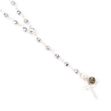 Collier - Finesse - Croix - Hématite - Argent - ESSENTIELS