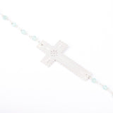 Sautoir - Douceur - Amazonite - Croix - Argent - ESSENTIELS