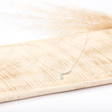 Collier - Chaine diamantée - Amazonite - Argent 925 - ISA