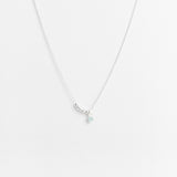 Collier - Chaine diamantée - Amazonite - Argent 925 - ISA
