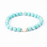 Bracelet homme - Magnésite - Argent - KANOPUS