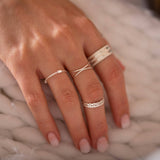 Bague - Chaine - Argent - JUNE