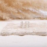 Bague - Dentelle - Plaqué argent - AYA