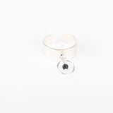 Bague - Onyx - Plaqué argent - LOLA