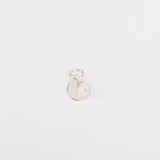 Charm - Disque et pierre - Argent - INTERCHANGEABLE