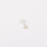 Charm - Mousqueton - Pampille - Plaqué argent - INTERCHANGEABLE