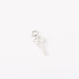 Charm - Mousqueton - Pampille - Plaqué argent - INTERCHANGEABLE