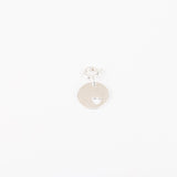 Charm - Mousqueton - Pampille - Plaqué argent - INTERCHANGEABLE