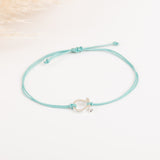 Bracelet homme - Cordon - Plaqué Argent - OMEGA