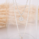 Collier - Pierre de lune - Argent - MIA