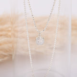 Collier - Pierre de lune - Argent - MIA