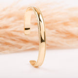 Bracelet jonc - Épais - Acier inoxydable - INÈS