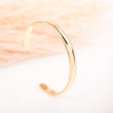 Bracelet jonc - Épais - Acier inoxydable - INÈS