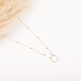 Collier - Chaîne boules - Amazonite - Acier inoxydable - MAORA