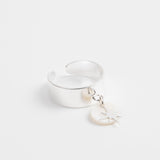 Bague - Nacre - Pampille - Petite - Plaqué argent - CHLOÉ