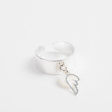 Bague - Nacre - Pampille - Petite - Plaqué argent - CHLOÉ