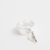 Bague - Nacre - Pampille - Petite - Plaqué argent - CHLOÉ