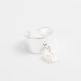 Bague - Nacre - Pampille - Moyenne - Plaqué argent - CHLOÉ