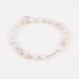 Bracelet - Pierre - Magnésite - Argent - MAYA