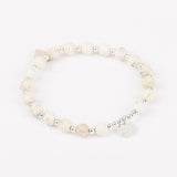 Bracelet - Pierre - Magnésite - Argent - MAYA