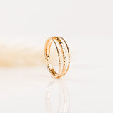 Bague - Plaqué or - ÉLINA