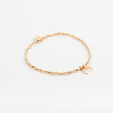 Bracelet - Perle - Pampille - Plaqué or - SUBTIL