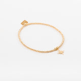 Bracelet - Perle - Pampille - Plaqué or - SUBTIL
