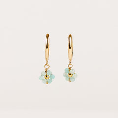 Boucles d'oreilles - Acier inoxydable - Fleur - CHARLYNE