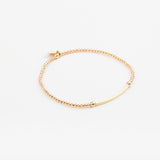 Bracelet - Perle - Simple - Plaqué or - SUBTIL