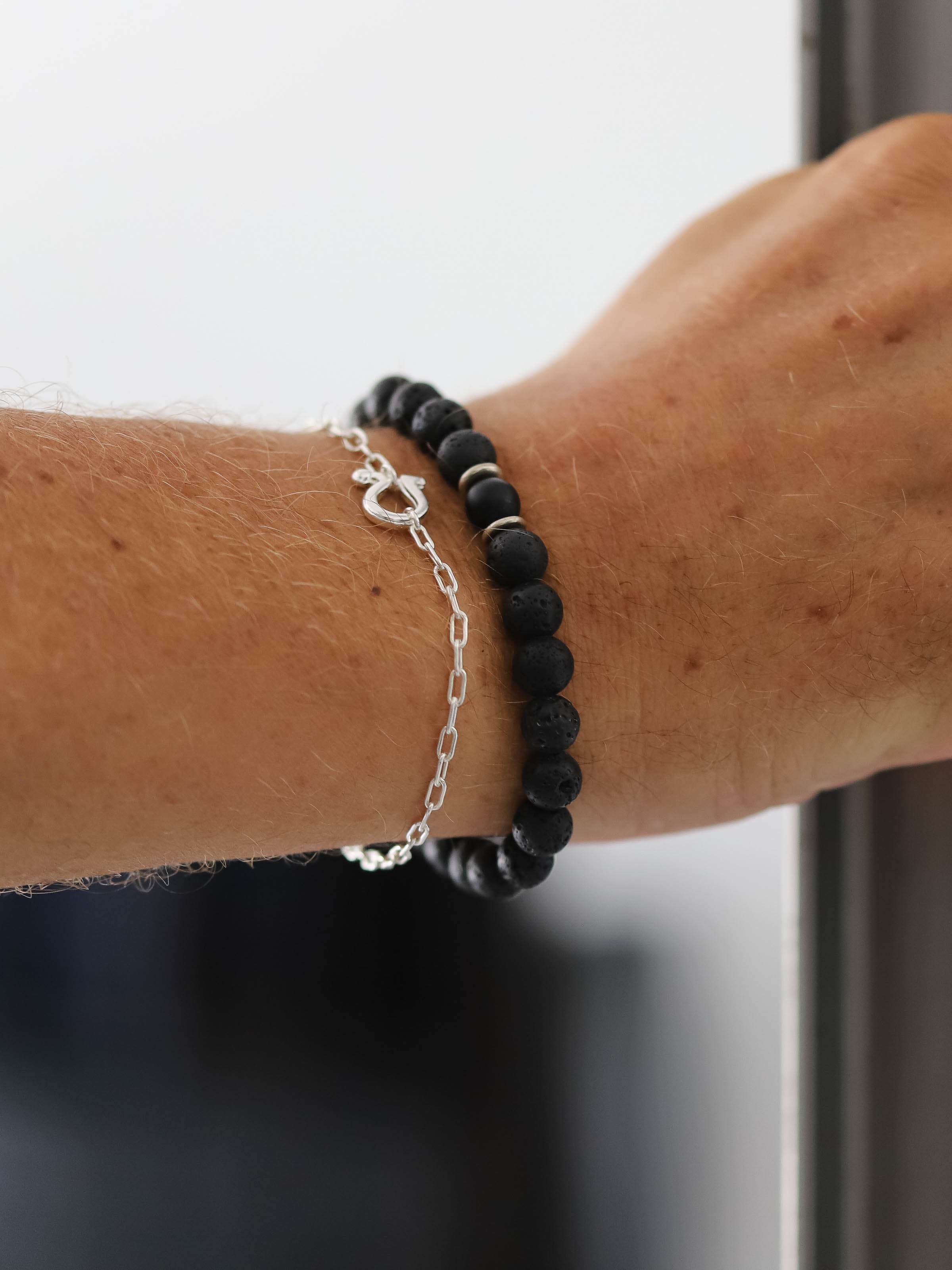 bracelet chaîne en argent 925 pour homme 
