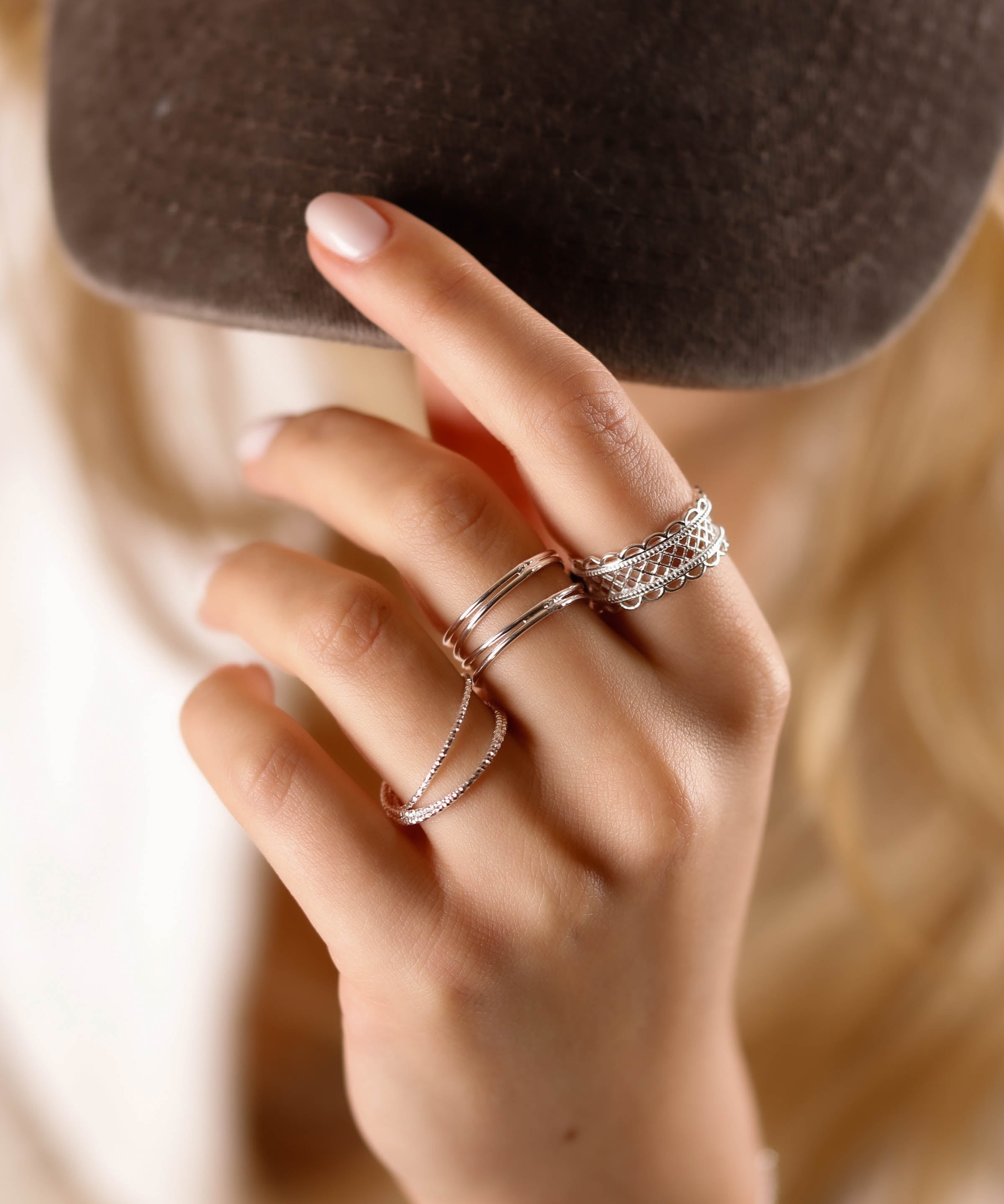 bague en argent 925 pour femme 