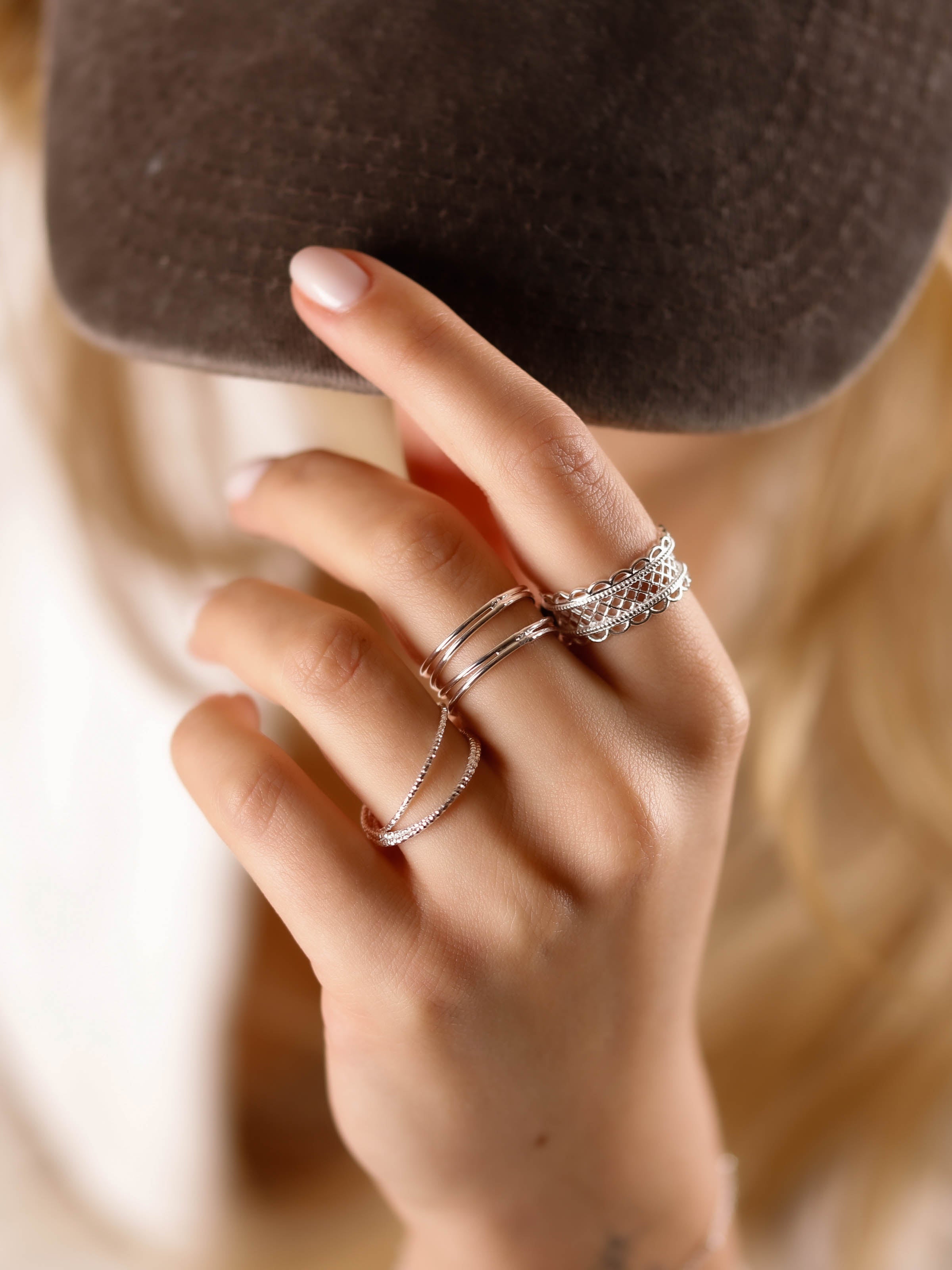 bague en argent 925 pour femme 