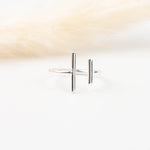 bague en argent 925 réglable pour femme 